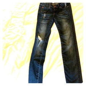 Girls sz 10 Hudson skinny jeans